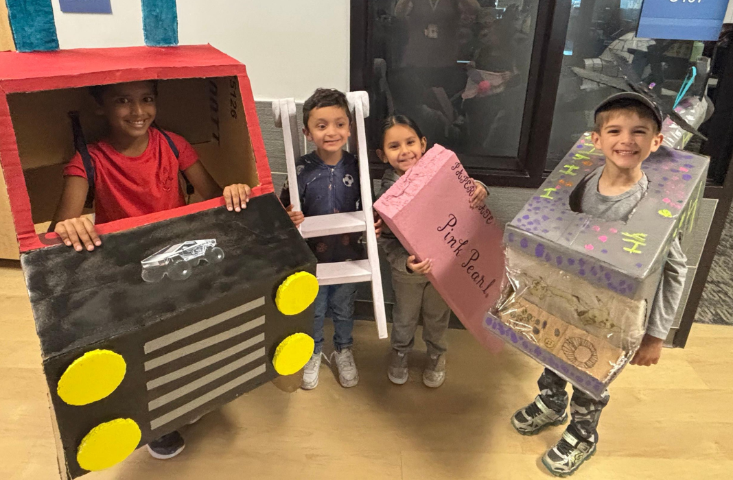  Our kindergarten students wowed our campus with a A-Z alphabet parade!
